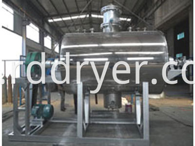 Rake Vacuum Dryer Machine for Heat Sensitive Materials